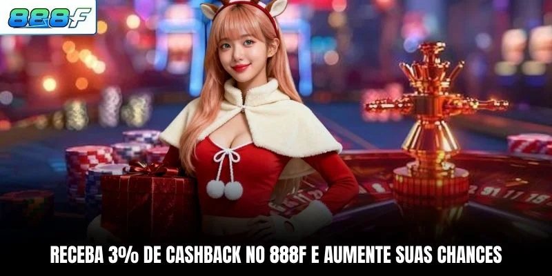 Promoções 888F 1 Receba 3% de cashback no 888F e aumente suas chances