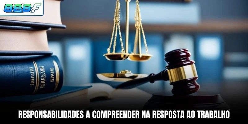 Responsabilidades a compreender na resposta ao trabalho